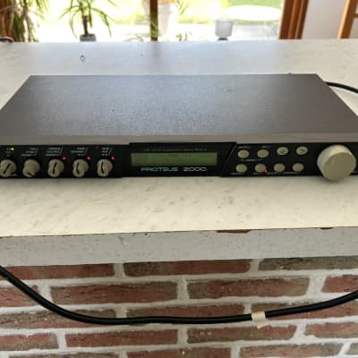 E-MU Systems Proteus 2000 Rackmount 128-Voice Sampler Module 1999 - Black