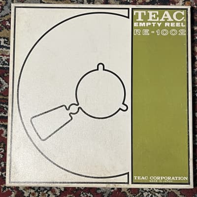 Teac Metal Empty Reel Re-1002 Empty 10.5