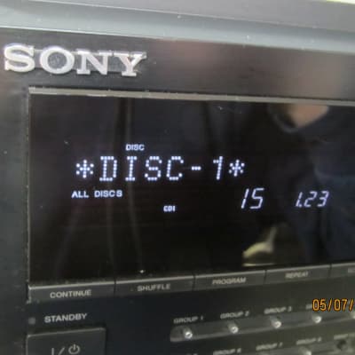 Rare Sony ES Series  CDP-M333ES 400 Audio Disc Mega Changer -  Serviced  - Optical Out - Lots O' PIX image 19