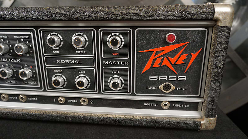 Peavey Bass Series 400 Bass Amp Head | Reverb