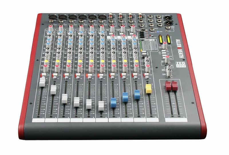 Allen and Heath ZED-12FX 12-Channel Mixer with USB & Effects image 1