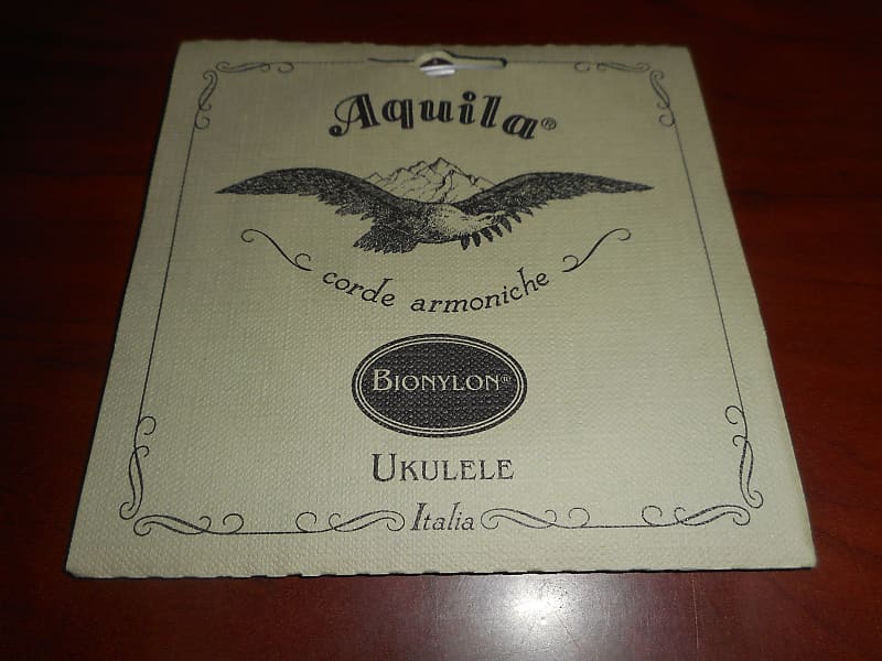 Aquila 60U Bionylon Low G Concert Ukulele String Set Reverb