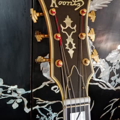 Sam Koontz 18"  Blonde Archtop   Guitar # 3009 J.C. 18 1967. image 7