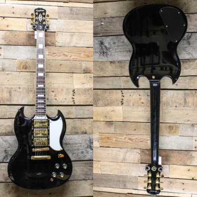 ギター Epiphone SG Les Paul Custom G-400 3PU Epiphone SG G-400 Les Paul Custom Rare 3 Pickup Black