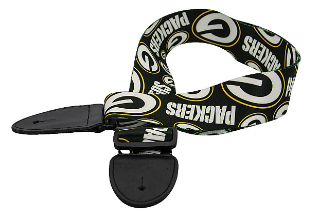 Woodrow Green Bay Packers Guitar Strap image 1