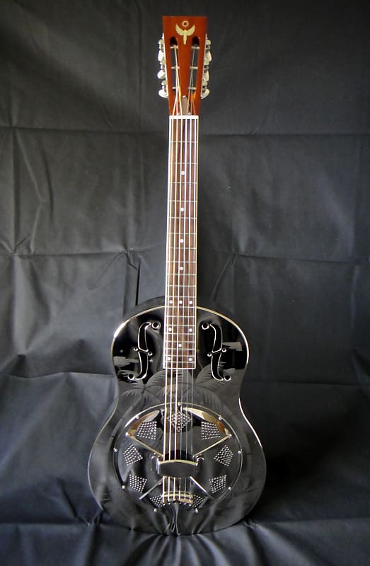 Duolian Resonator Guitar - Nickel/Chrome 'Islander' Body image 1