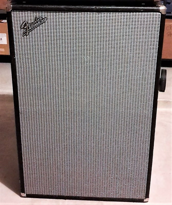 Fender Bassman 1960s (Cabinet Only) Black With SilverFace image 1