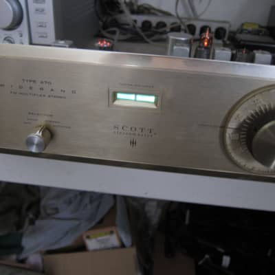Vintage Scott 370 Wideband MPX  Stereo FM Tube Tuner,Working, All Sockets Cleaned, Ex Quality+ Sound, 1960s, USA image 1