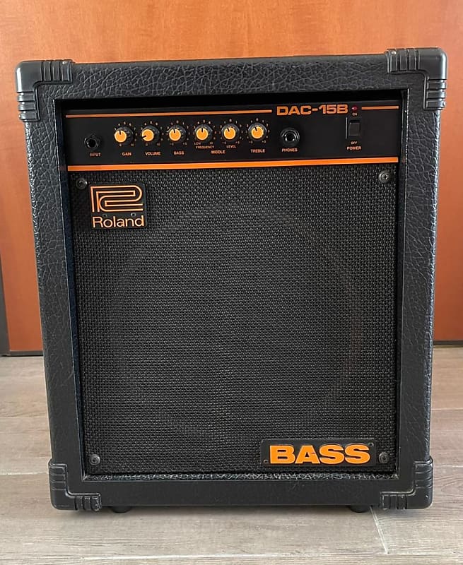 【美品】ROLAND　DAC-15B ベースアンプ Roland DAC-15B Bass Guitar Amp 20W AC100V Japan Made | eBay