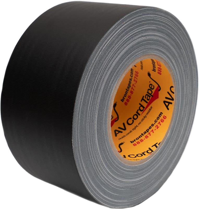 GaffTech BT279 Bron A/V Cord Tape 45yard Roll Reverb