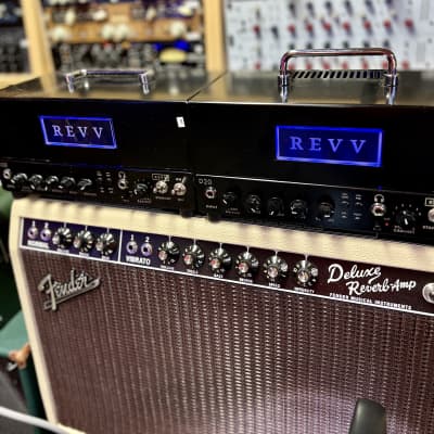 REVV D20 20-Watt Guitar Amp Head with Two Notes Torpedo-Embedded Reactive Load & Virtual Cabinets 2019 - 2020 - Black for sale