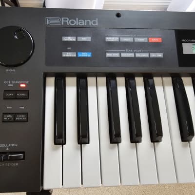 Roland Alpha Juno-1 49-Key Programmable Polyphonic Synthesizer 1985 - 1988 - Black image 9