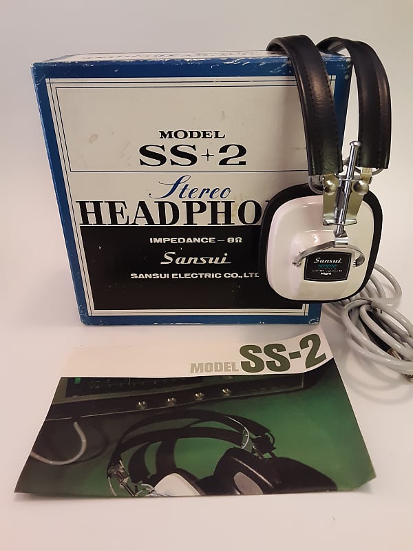 Sansui SS-2 Vintage Made in Japan Headphones | Reverb
