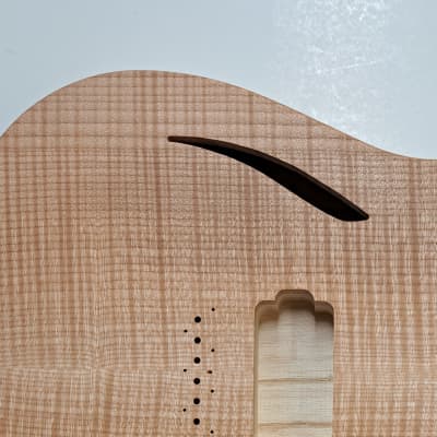 Shepard Custom Guitars Custom Telecaster Body Semi-hollow Backroute F Hole Optional 2024 - Unfinished image 9