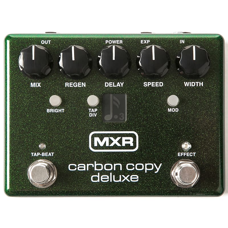 MXR Carbon Copy Deluxe Analog Delay Pedal image 1
