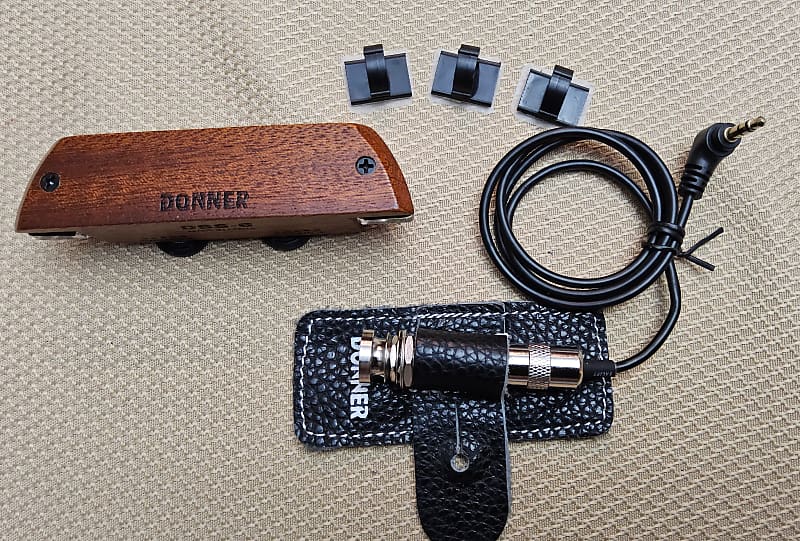 Donner DSS6 Acoustic Guitar Pickup Reverb