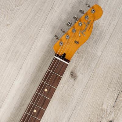 Fender Jason Isbell Custom Telecaster Guitar, Rosewood, 3-Color Chocolate Burst image 8