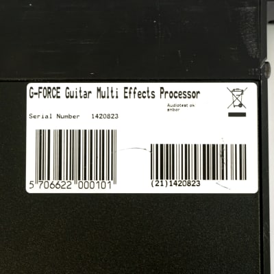 TC Electronic G-Force Rack Mount Guitar Multi Effects Processor Rackmount image 6