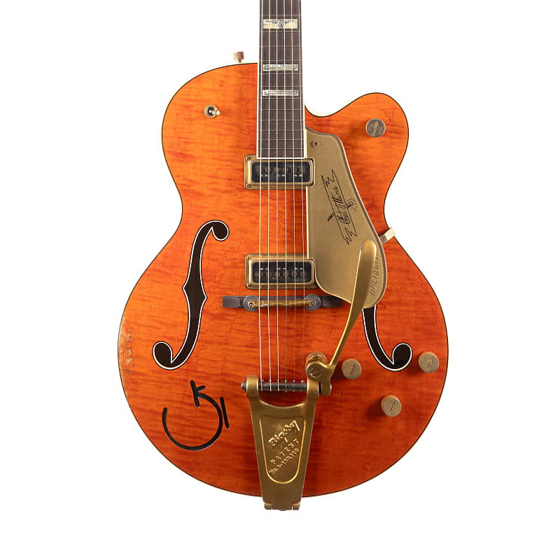 競売 Gretsch Orange - Maple Curly Nashville 6120 1955 Custom USA ギター