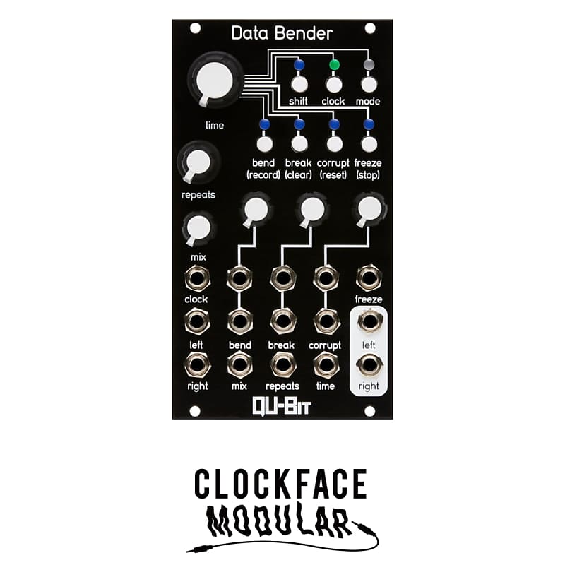 Qu-bit Electronix Data Bender (Black) | Reverb Finland