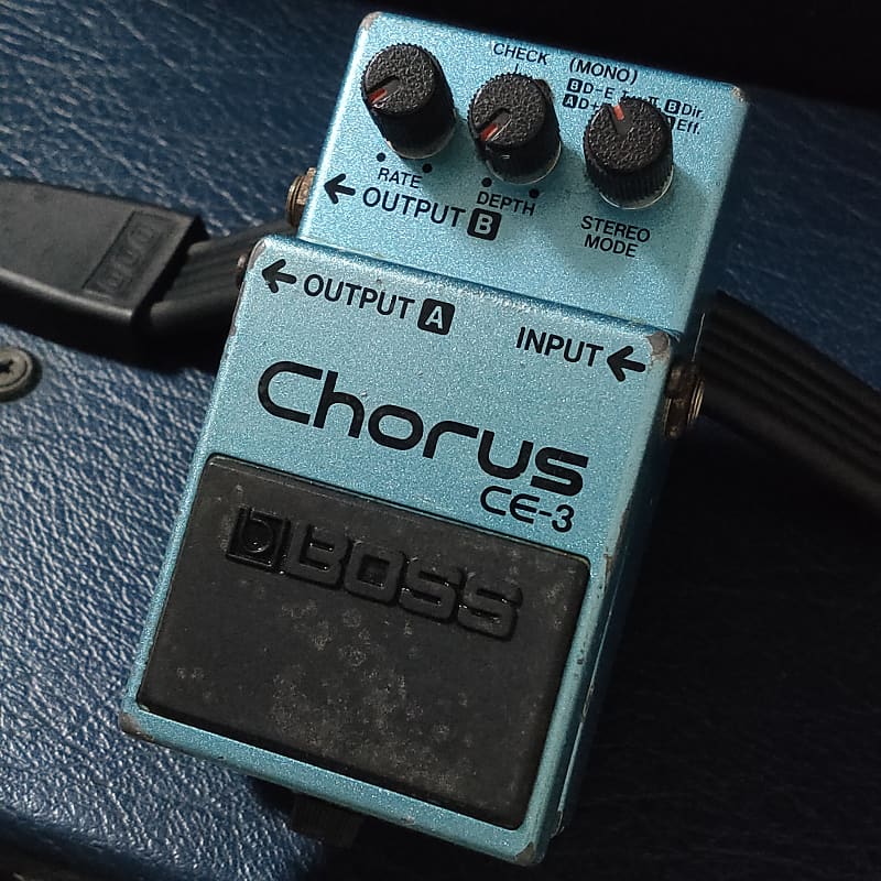 Boss CE-3 Stereo Chorus Nov 1983 MIJ Made in Japan Vintage Guitar Bass  Effects Pedal