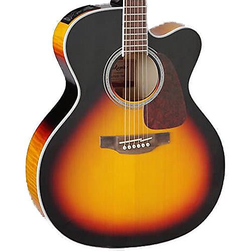 Takamine GJ72CE BSB Jumbo Cutaway Acoustic-Electric Guitar, Sunburst image 1