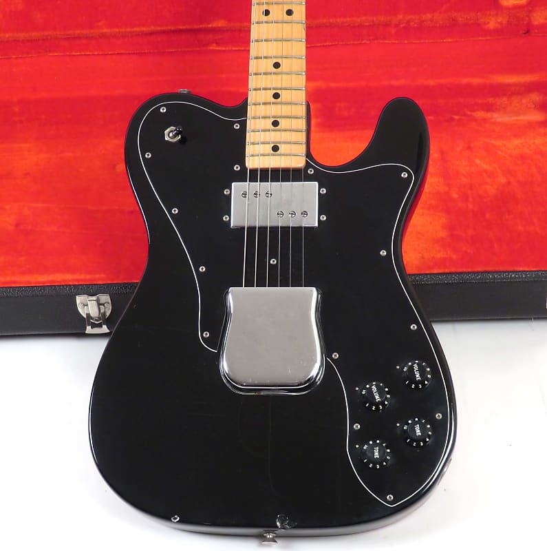 1978 Fender Telecaster Custom - Black - Original Case
