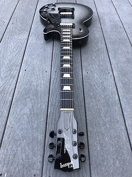 2010 Gibson Les Paul Studio Silverburst Black Hardware Ebony