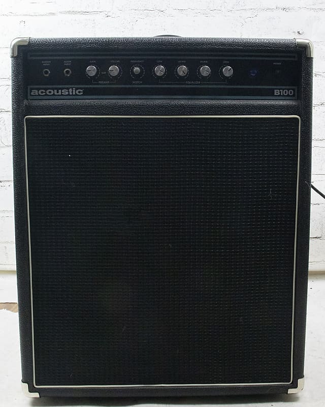 Acoustic B100 1x15" 100W Combo Bass Amplifier | Reverb