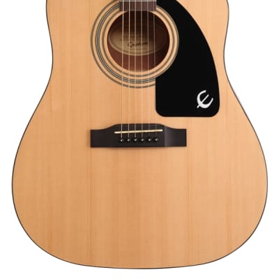 Epiphone AJ100CE Jumbo Acoustic Electric Guitar Natural image 3