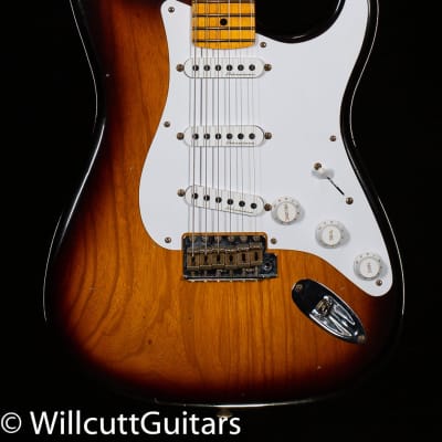 Fender Custom Shop Eric Clapton Signature Stratocaster Journeyman Relic 2-Color Sunburst (953) image 3