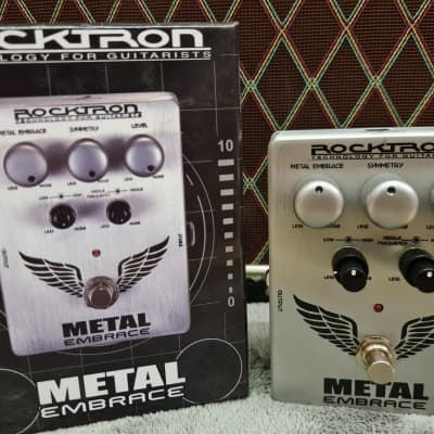 Reverb.com listing, price, conditions, and images for rocktron-metal-embrace-distortion