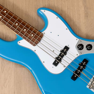 2019 Fender Hybrid 60s Jazz Bass California Blue, Mint Condition w/ USA Pickups, Japan MIJ image 7