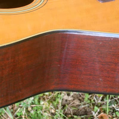 1972 FG-180 Jumbo Dreadnought Red Label MIJ Nippon Gakki +Yamaha Rocket Hard Case image 12