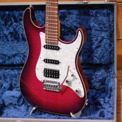 Schecter Sunset Custom HSS Electric Magenta #19-12008 for sale