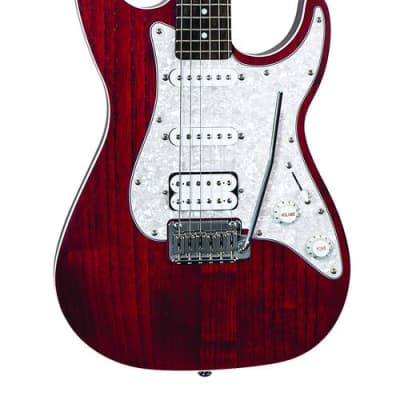 Michael Kelly 63OP Trans Red Electric Guitar | Reverb