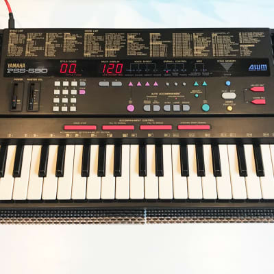 Yamaha PSS-590, excellent cond., power supply 1990