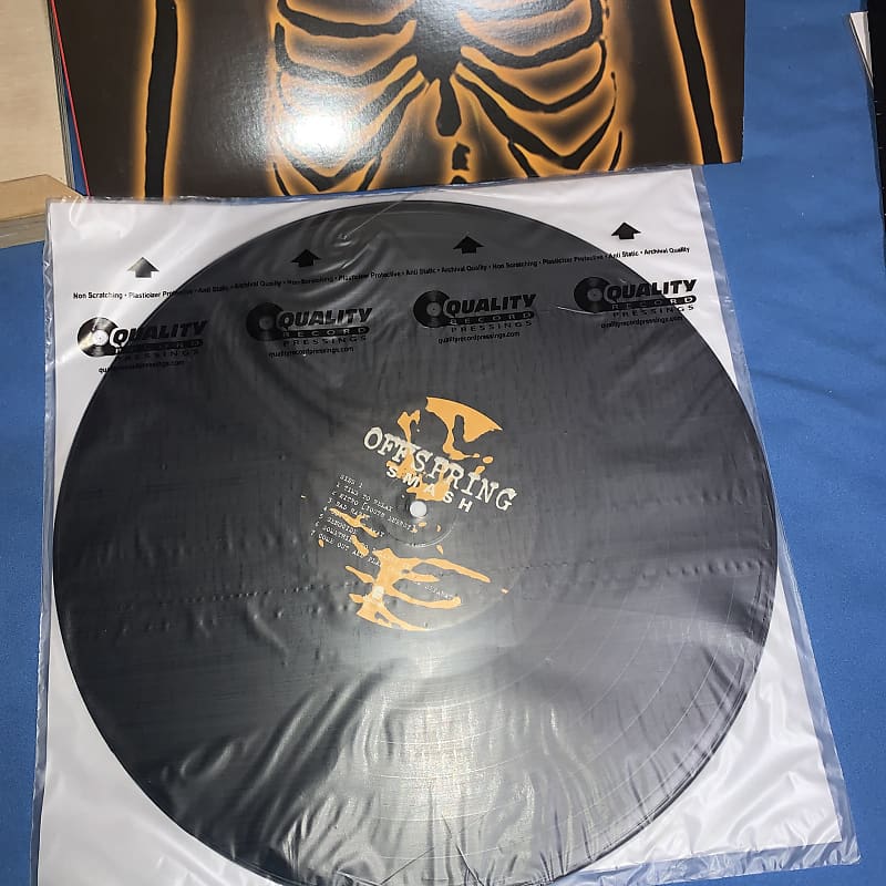 The Offspring Rare Smash 20th Anniversary Wooden box CDs LPs