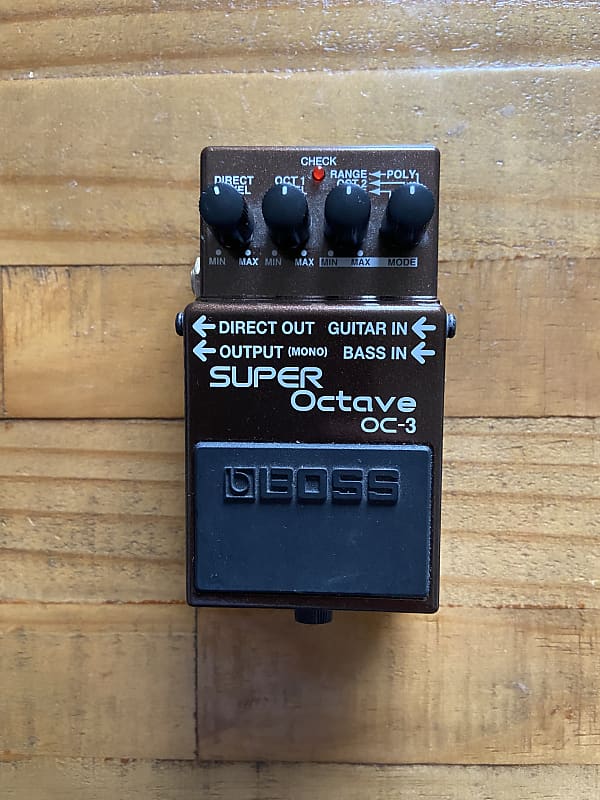 ギター BOSS OC-3 BOSS OC-3 super octave pedal - YouTube