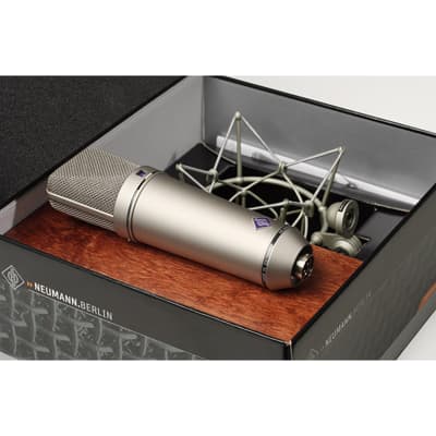 Neumann U 87 Ai Set Z Multi-Pattern Condenser Microphone W/ Shock Mount - Nickel image 2