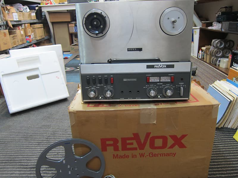 Vintage Revox A77 MKIII Reel To Reel Recorder, 1/4 Track, Needs Restoration  Made in Switzerland, Industry Standard Performance/Sound Quality 1970s 