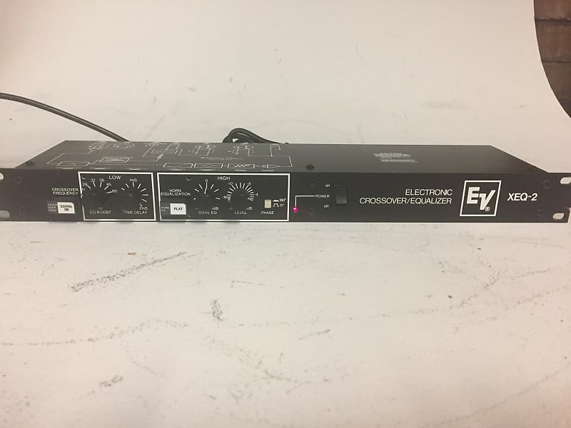 ELECTRO-VOICE EV XEQ-2 電子クロスオーバーイコライザー ELECTRO-VOICE EV XEQ-2 電子クロスオーバーイコライザー - メルカリ