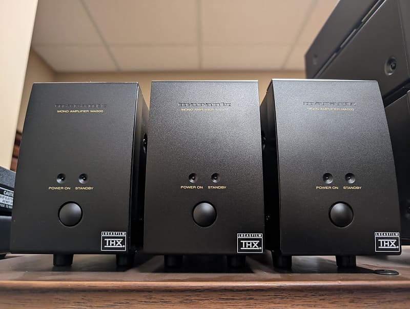 Marantz MA-500U Mono Amplifiers – $350 Each or All 3 for $895!  			