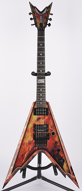 Dimebag Darrell Dime V ギター Washburn DIME-333 Dimebag Darrell Signature Model Flying V