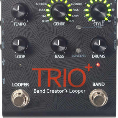 Digitech Trio+ Plus Band Creator and Looper Bundle Gray image 2