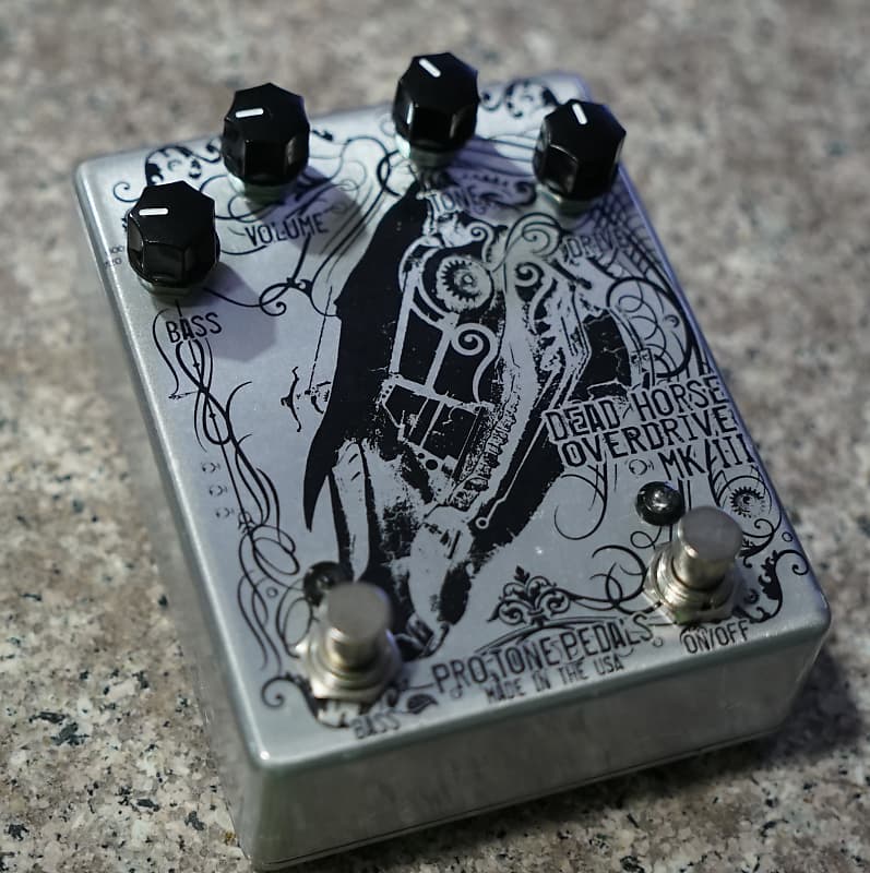 Pro Tone Pedals Dead Horse Overdrive mkiii 2010s - Chrome