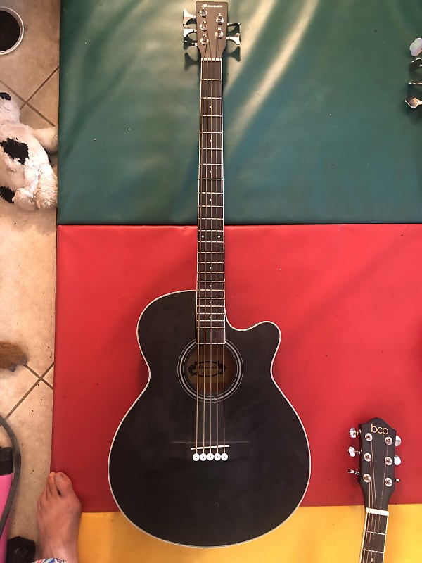 Harmonia 5String Acoustic Bass 2019 Natural Reverb