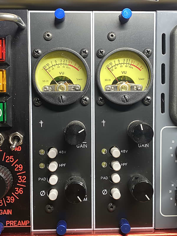 [PAIR] CDel 500 series Preamp API 312 Clone Reverb