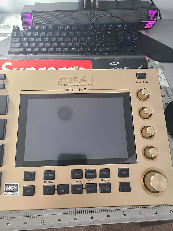 Akai MPC Live Standalone Sampler / Sequencer Gold Edition