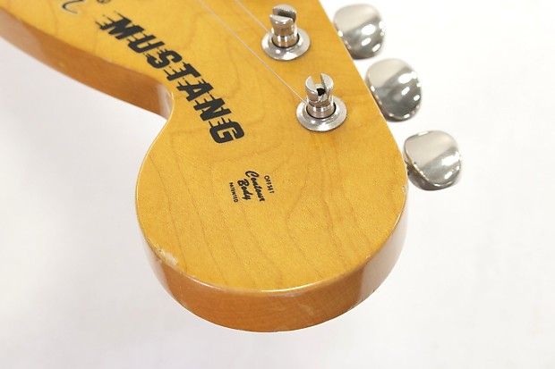Fender Japan Mustang MG69-65 YWH | Reverb